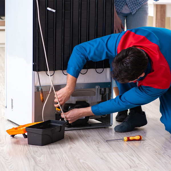 how much do you charge for refrigerator repair services in Crosslake Minnesota